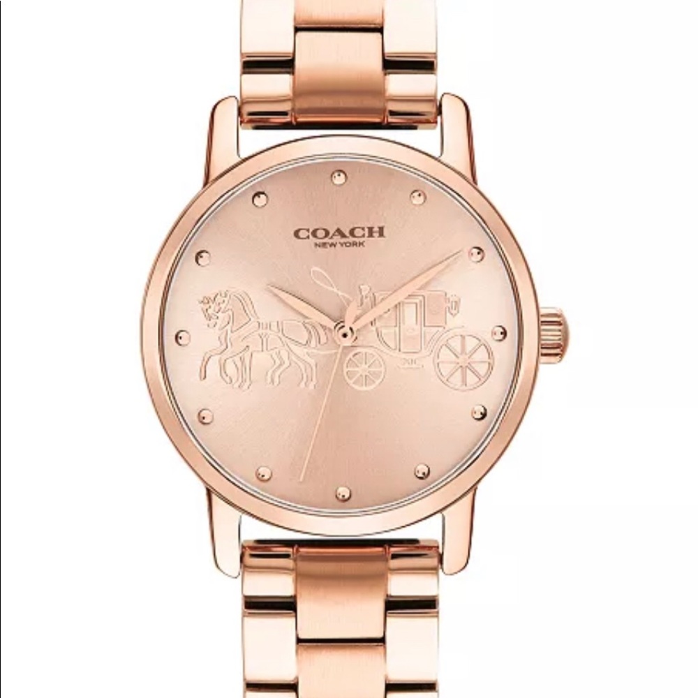 Grand Rose Gold-Tone StainlessSteel Bracelet Watch